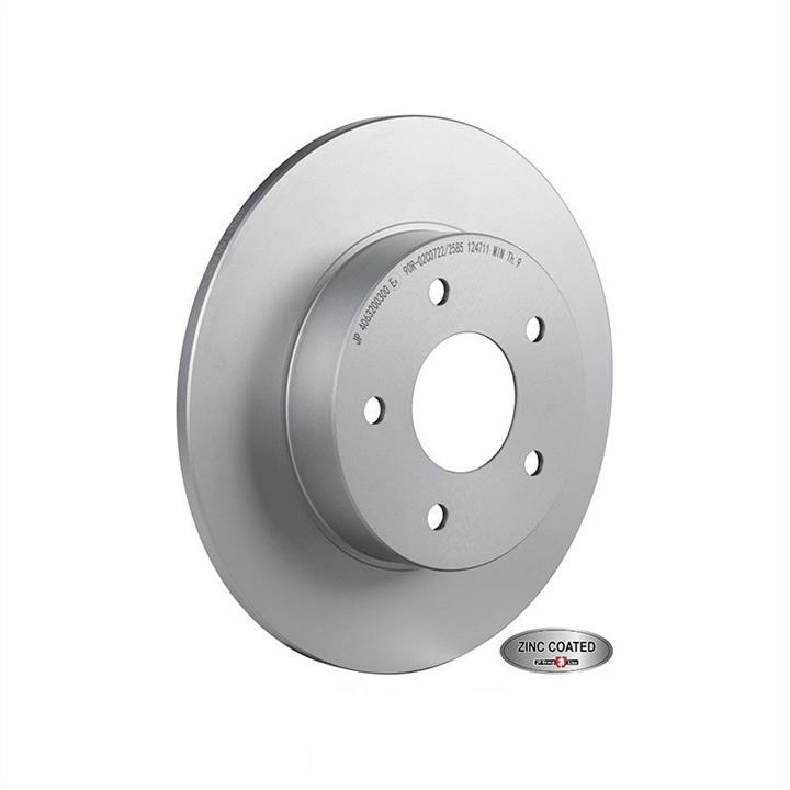 Jp Group 4063200300 Rear brake disc, non-ventilated 4063200300