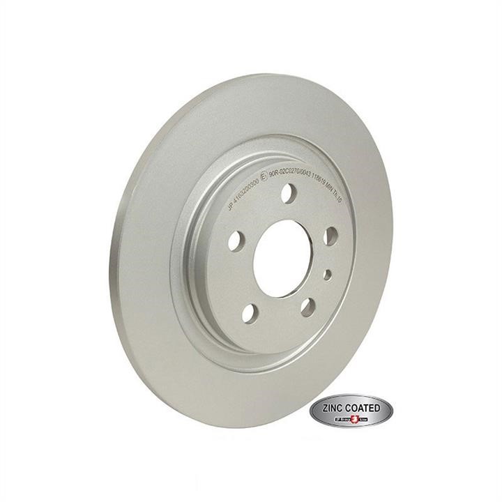 Jp Group 4163200300 Rear brake disc, non-ventilated 4163200300