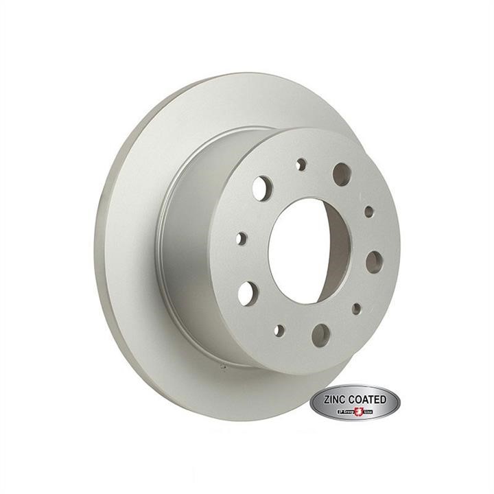 Jp Group 4163200500 Rear brake disc, non-ventilated 4163200500