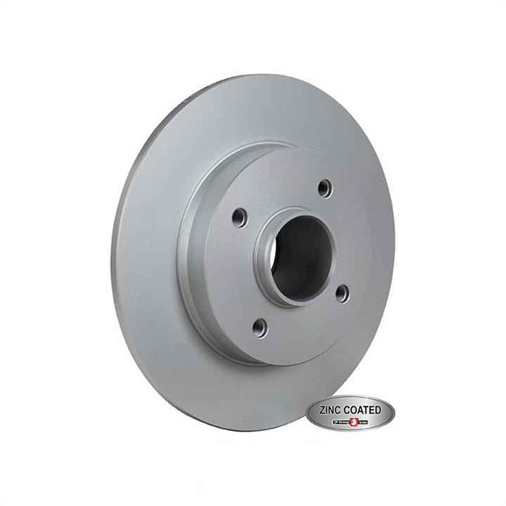 Jp Group 4163200600 Rear brake disc, non-ventilated 4163200600