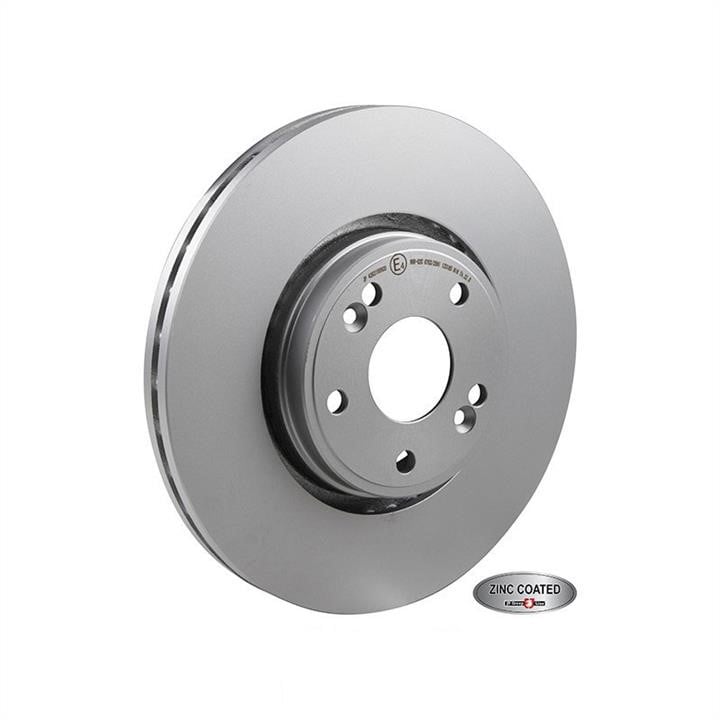 Jp Group 4363100600 Front brake disc ventilated 4363100600