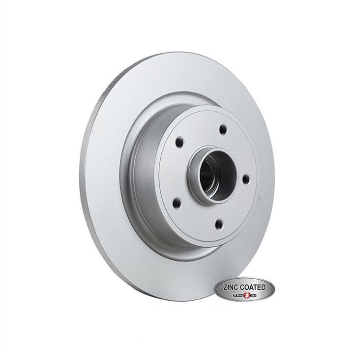 Jp Group 4363200600 Rear brake disc, non-ventilated 4363200600