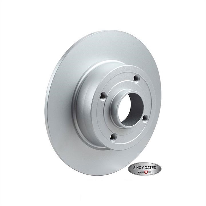 Jp Group 4363200800 Rear brake disc, non-ventilated 4363200800