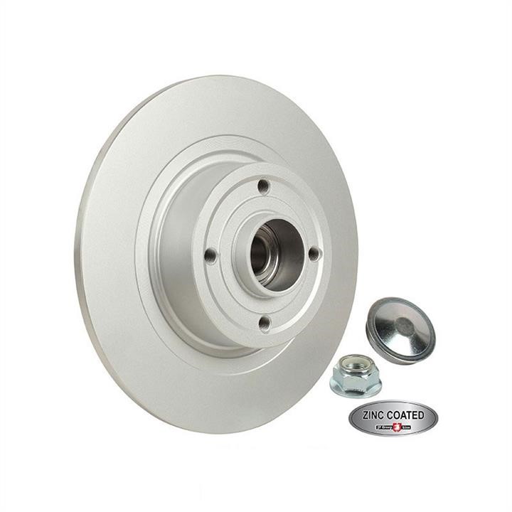 Jp Group 4363201100 Rear brake disc, non-ventilated 4363201100