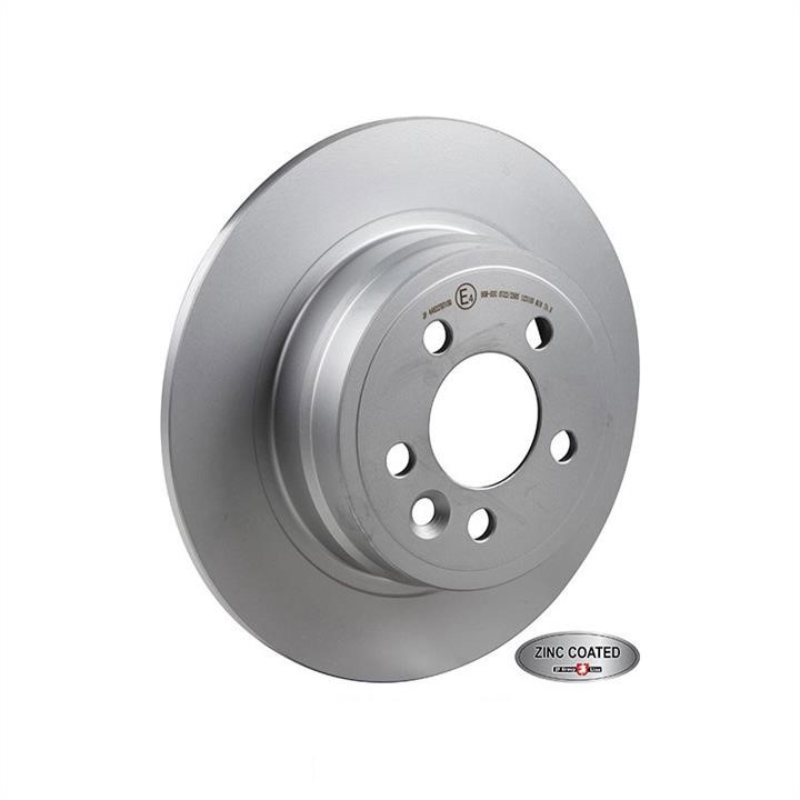 Jp Group 4463200100 Rear brake disc, non-ventilated 4463200100