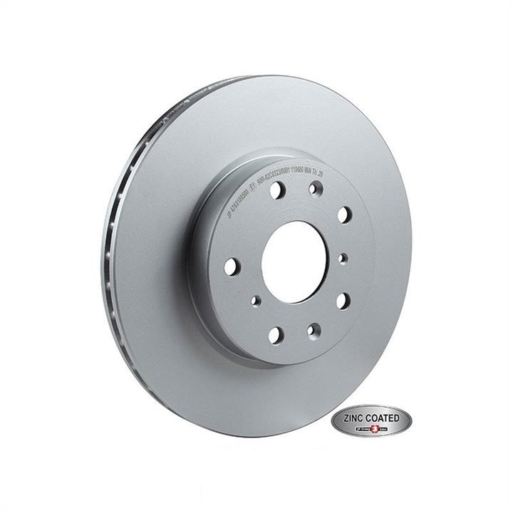 Jp Group 4763100500 Front brake disc ventilated 4763100500