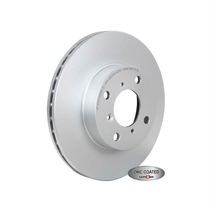 Jp Group 4763100800 Front brake disc ventilated 4763100800