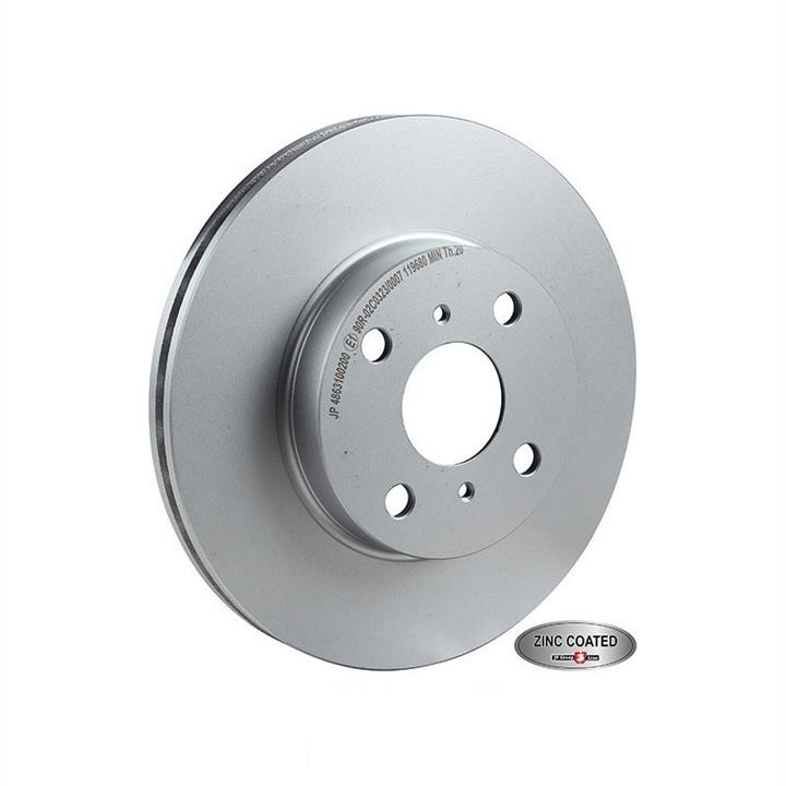 Jp Group 4863100200 Front brake disc ventilated 4863100200