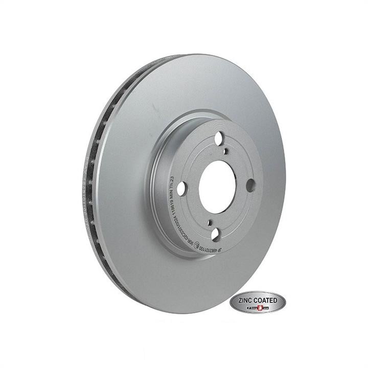 Jp Group 4863101100 Front brake disc ventilated 4863101100