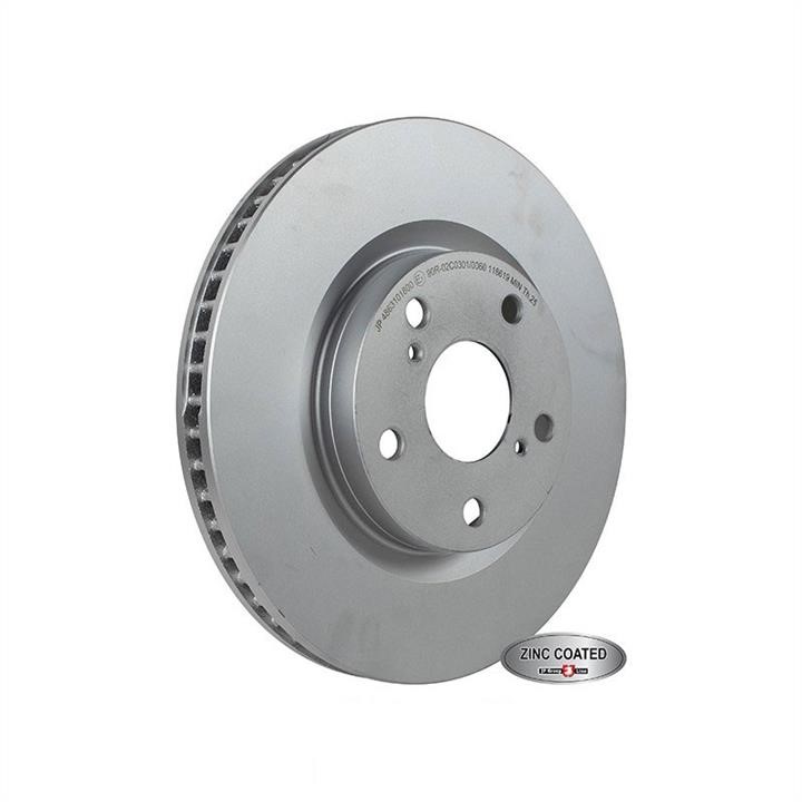 Jp Group 4863101800 Front brake disc ventilated 4863101800