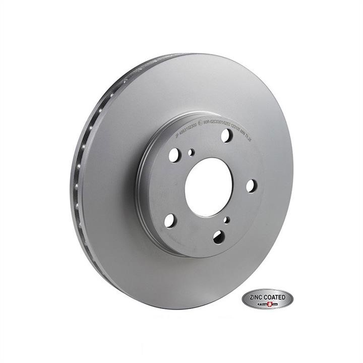 Jp Group 4863102300 Front brake disc ventilated 4863102300