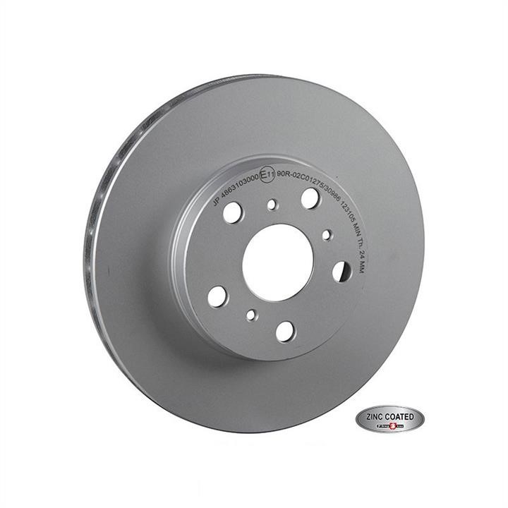 Jp Group 4863103000 Front brake disc ventilated 4863103000