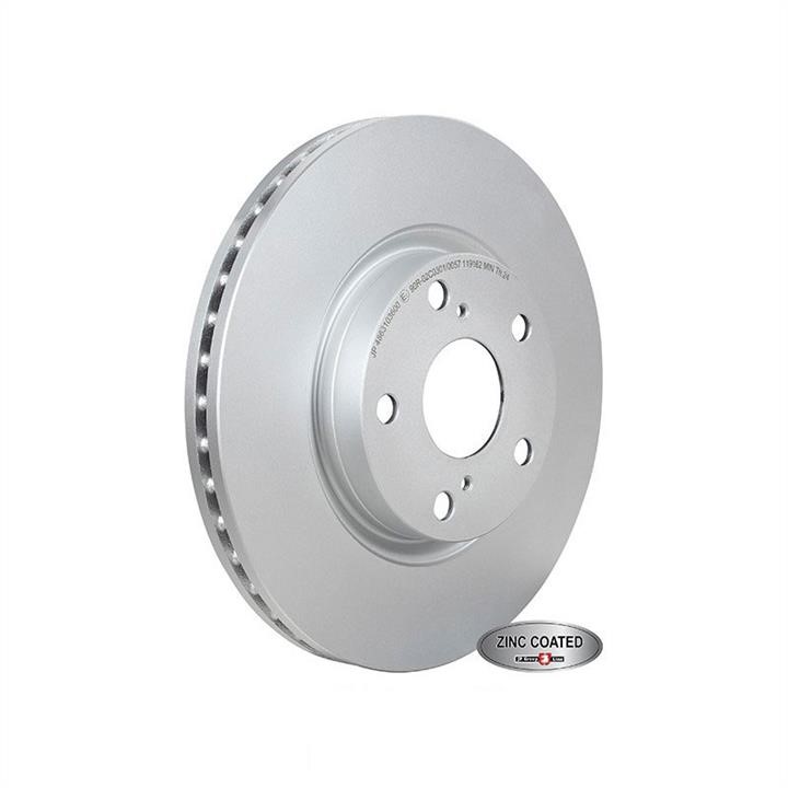 Jp Group 4863103600 Front brake disc ventilated 4863103600