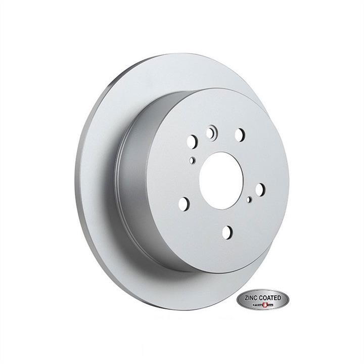 Jp Group 4863200500 Rear brake disc, non-ventilated 4863200500