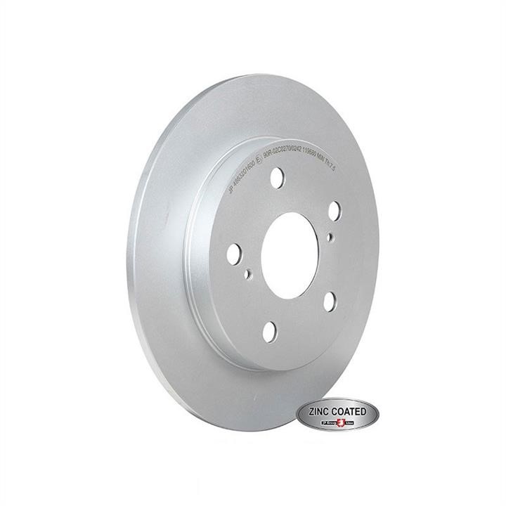 Jp Group 4863201600 Rear brake disc, non-ventilated 4863201600