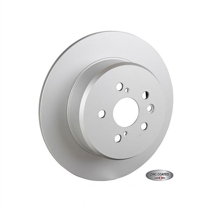 Jp Group 4863201900 Rear brake disc, non-ventilated 4863201900