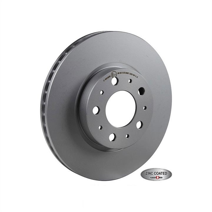 Jp Group 4963100400 Front brake disc ventilated 4963100400