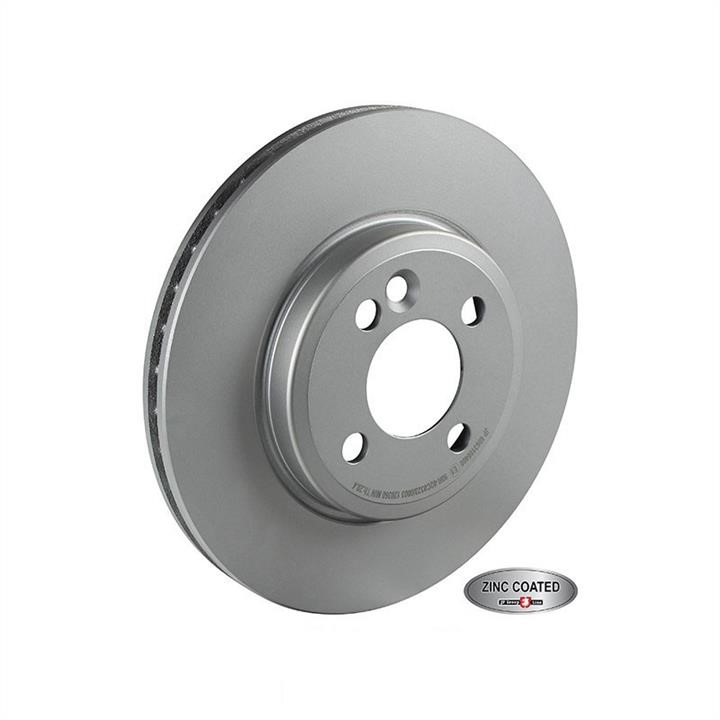 Jp Group 6063100400 Front brake disc ventilated 6063100400