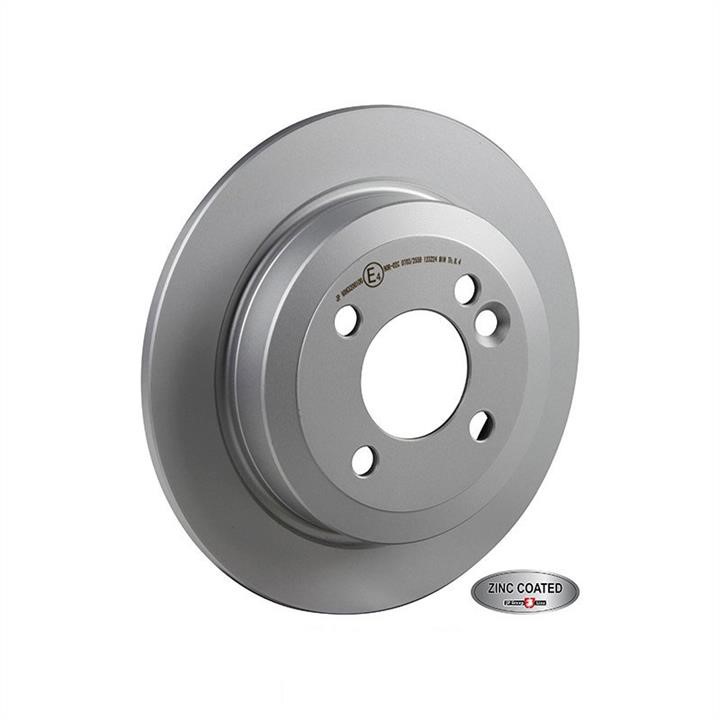 Jp Group 6063200100 Rear brake disc, non-ventilated 6063200100