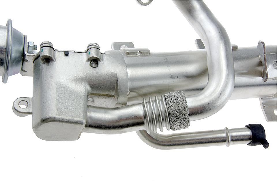 Exhaust gas cooler NTY EGR-VW-021A