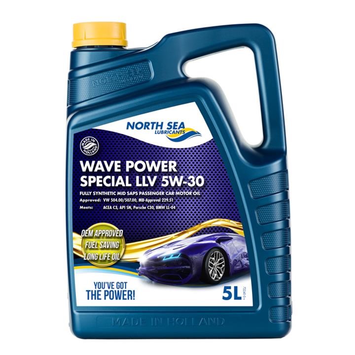North Sea Lubricants 72240/5 Engine oil North Sea Lubricants Wave power SPECIAL LLV 5W-30, 5L 722405