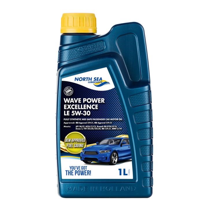 North Sea Lubricants 72250/1 Engine oil North Sea Lubricants Wave power EXCELLENCE LE 5W-30, 1L 722501