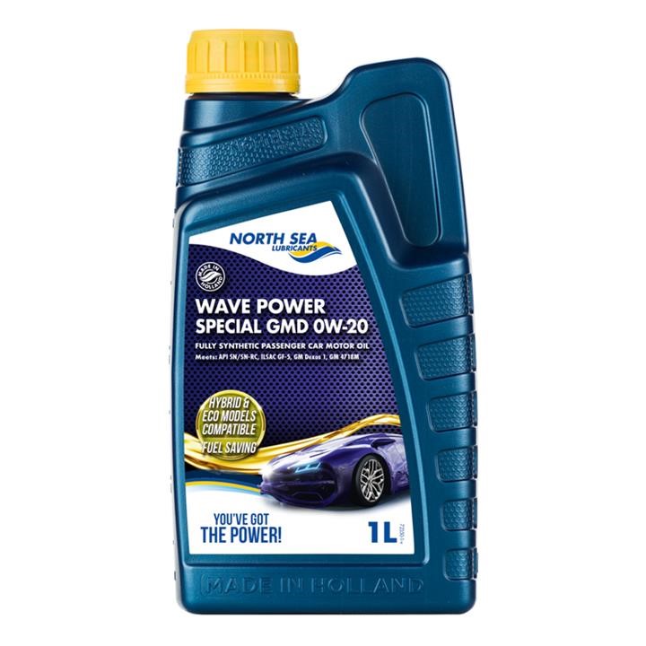 North Sea Lubricants 72350/1 Engine oil North Sea Lubricants Wave power SPECIAL GMD 0W-20, 1L 723501
