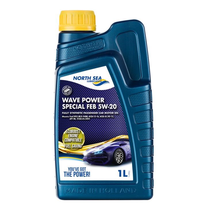 North Sea Lubricants 72360/1 Engine oil North Sea Lubricants Wave power SPECIAL FEB 5W-20, 1L 723601