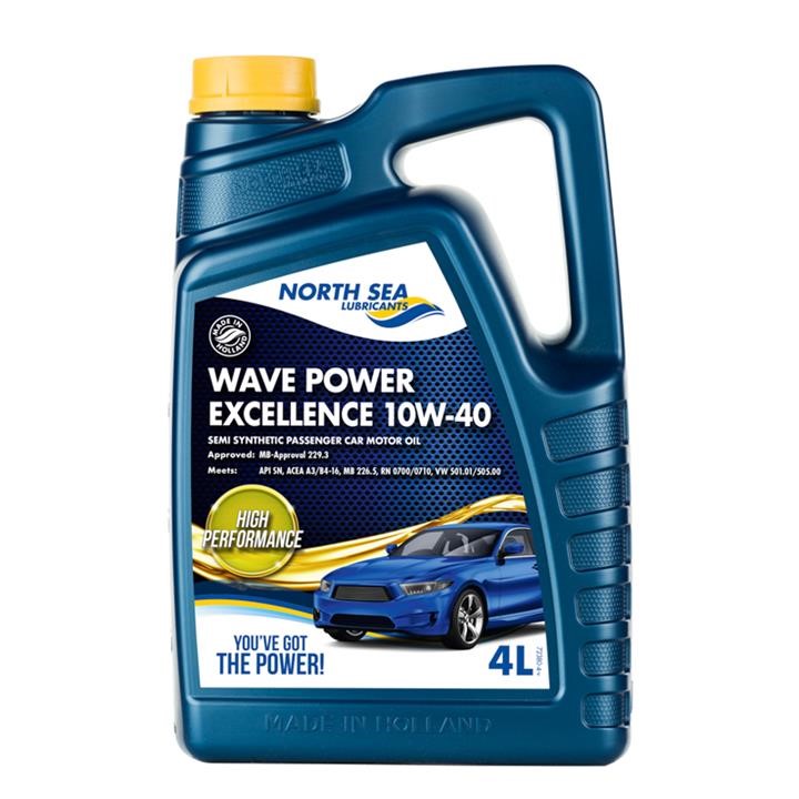 North Sea Lubricants 72380/4 Engine oil North Sea Lubricants Wave power EXCELLENCE 10W-40, 4L 723804