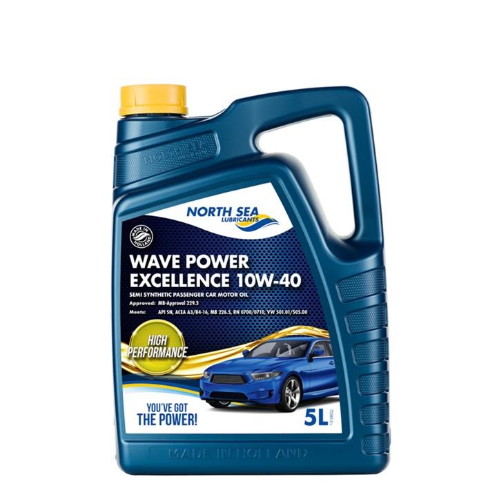 North Sea Lubricants 72380/5 Engine oil North Sea Lubricants Wave power EXCELLENCE 10W-40, 5L 723805