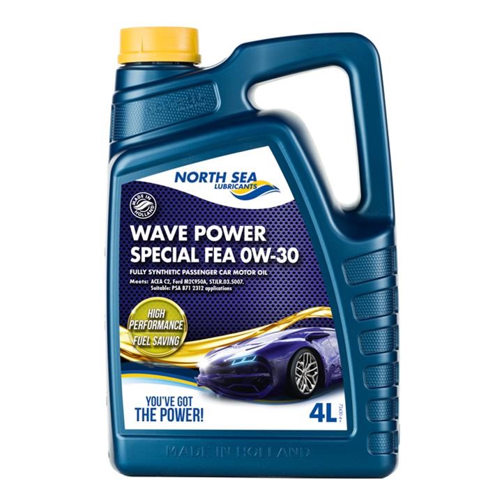 North Sea Lubricants 72430/4 Engine oil North Sea Lubricants Wave power SPECIAL FEA 0W-30, 4L 724304