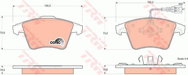 Buy TRW GDB1555 – good price at EXIST.AE!