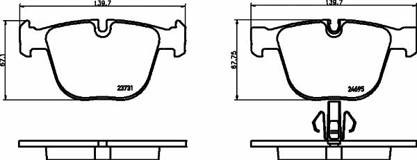 Buy Hella-Pagid 8DB 355 014-141 at a low price in United Arab Emirates!