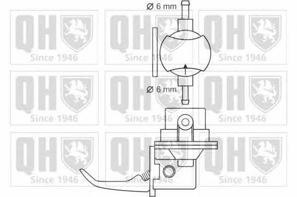 Quinton Hazell QFP280 Fuel pump QFP280