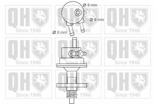 Quinton Hazell QFP283 Fuel pump QFP283