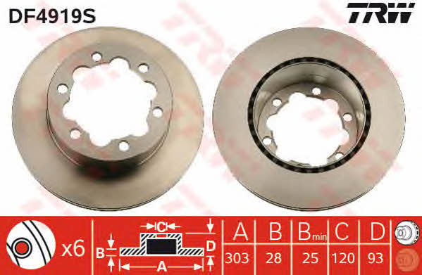 Buy TRW DF4919S at a low price in United Arab Emirates!