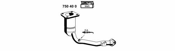  080076 Exhaust system 080076