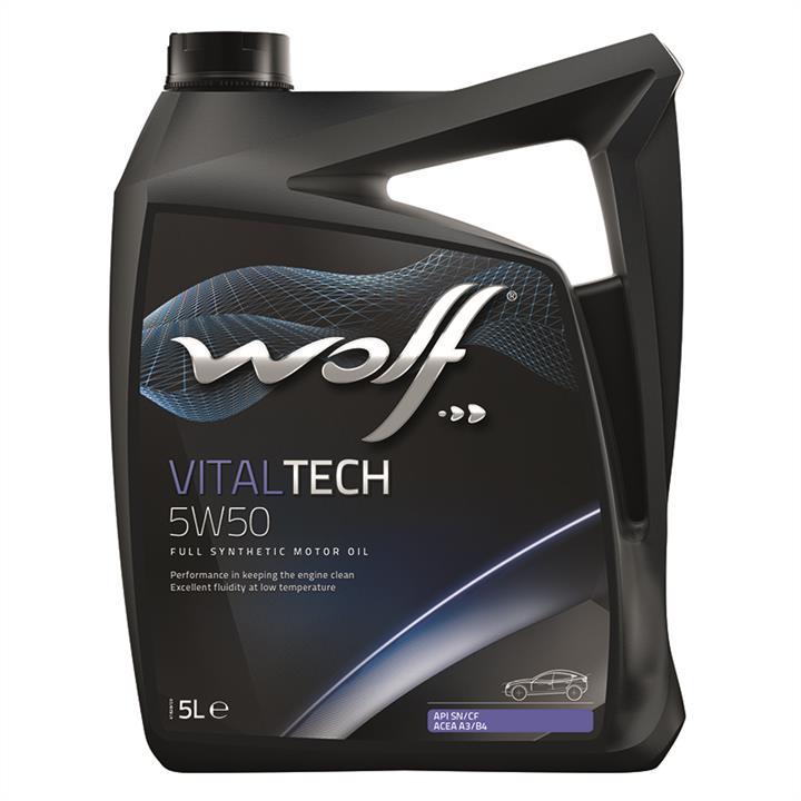 Engine oil Wolf Vitaltech 5W-50, 5L Wolf 8314728