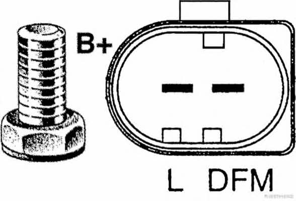 H+B Elparts 32439481 Alternator 32439481