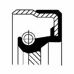 Gearbox oil seal Corteco 01027959B