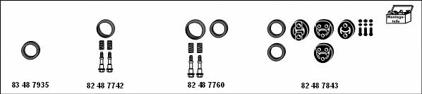  MT-TOY52 Exhaust system MTTOY52