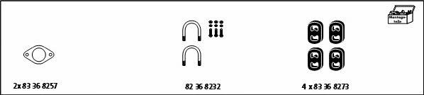  MT-SA23 Exhaust system MTSA23