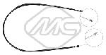 Metalcaucho 80809 Parking brake cable, right 80809