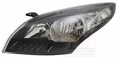 Headlight Renault Megane: 4377963 Van Wezel Headlight left