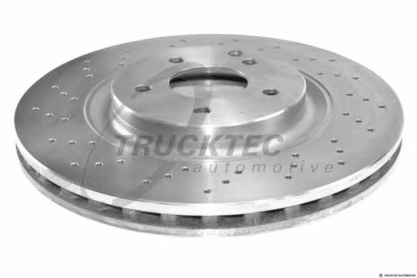Trucktec 02.35.221 Front brake disc ventilated 0235221
