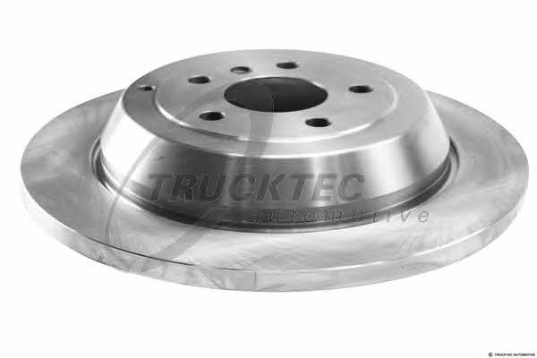 Trucktec 02.35.224 Rear brake disc, non-ventilated 0235224