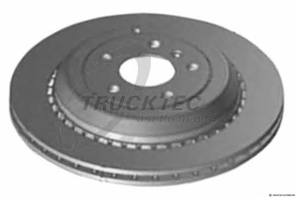 Trucktec 02.35.225 Rear ventilated brake disc 0235225