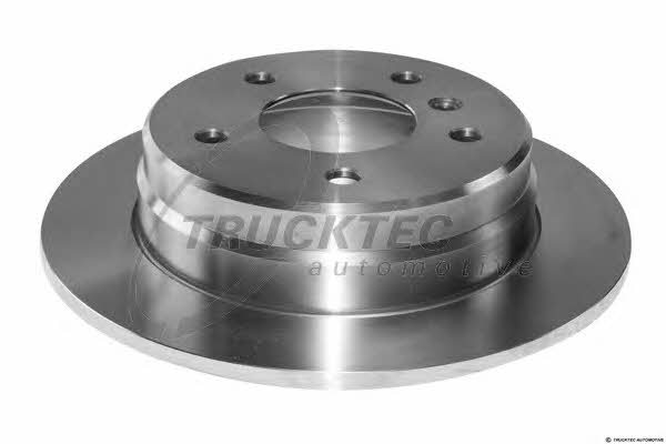 Trucktec 02.35.226 Rear brake disc, non-ventilated 0235226