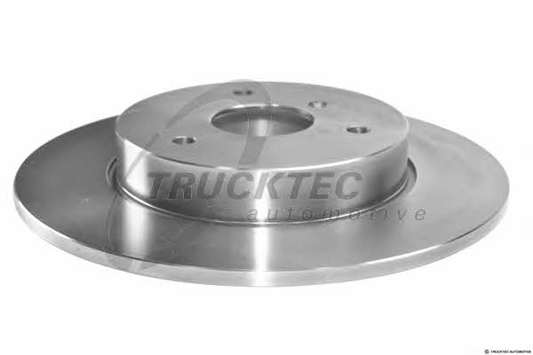 Trucktec 02.35.257 Unventilated front brake disc 0235257