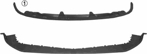 5863501 Van Wezel Front bumper spoiler